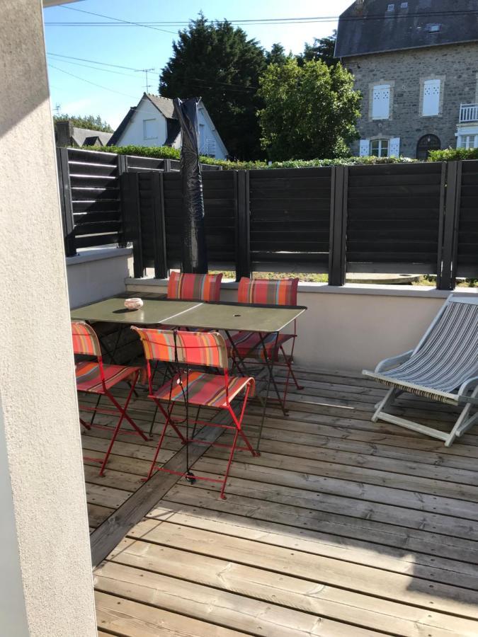 Studio T1Bis Bord De Plage Saint-Lunaire Bagian luar foto